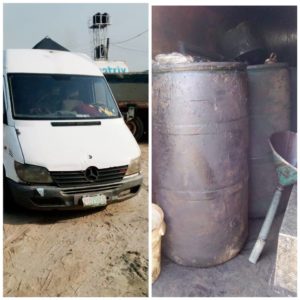 Security operatives raid diesel marketers' hideouts in Delta 