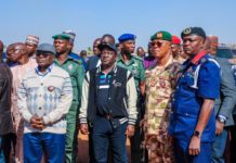 Governor Lalong visits Kulben community attacked by gunmen