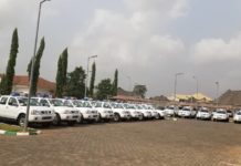 Okowa donates 35 vehicles to security agencies in Delta
