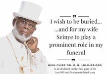 High Chief Lulu-Briggs’ widow flare up over late night ‘repatriation’ of husband’s corpse to Nigeria