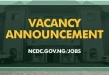 Job Vacancy at NCDC