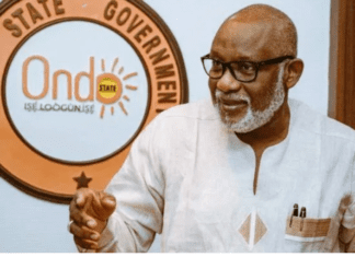 Reduce crowd in your market- Akeredolu tells Shahsha market management