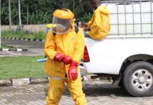 Rivers state begins decontamination of public places