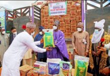 COVID-19 : Nasarawa state distributes 38 truckloads of food to indigenes