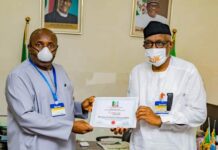 Akeredolu receives certificate of return as APC standard bearer for Ondo