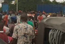 Tricycle operators protest extortion by police in Ughelli