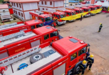 Nasarawa fire service records 99 incidents in six months