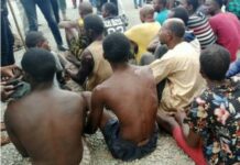Police parade four suspects in connection to murder of two persons in Port Harcourt
