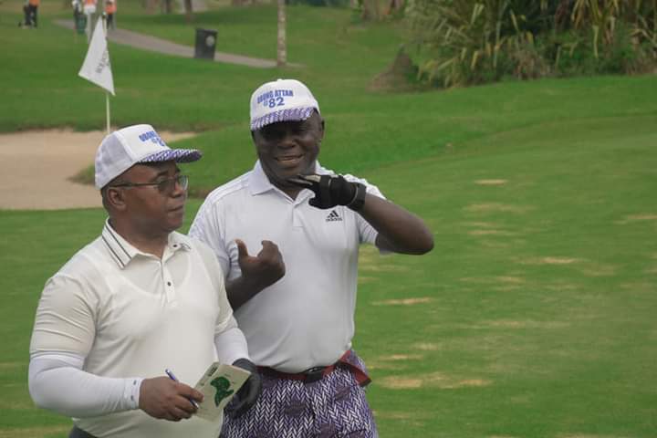100+ golfers compete at Ibom golf course to mark Attah's 82nd birthday 