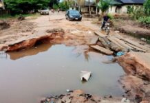 Delta community begs Okowa to construct road destroyed by flood