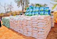 Governor Sule distributes 300 metric tons of fertilizer for dry season farming
