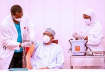 President Buhari, Osinbajo vaccinated with COVID-19 vaccine