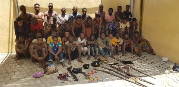 12 women arrested among 50 suspected robbers, cultists in Lagos 