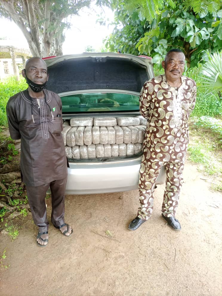 Troops arrest retired military man with N7.5m worth of Cannabis  