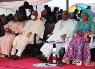 Gov Emmanuel shares his burden as Commissioner Eno gives thanks