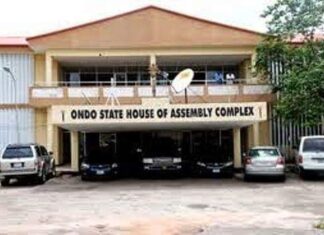 Ondo Assembly amends 2021 Appropriation Law