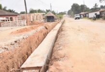 1.5km flood control project at General Hospital, Ituk Mbang, nears completion