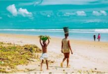 Photo News: Awesome blue beach in Elekpon Okoroette, Akwa Ibom