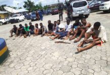 Police in Bayelsa parade suspected murderer of 25yrs old lady, 12 others