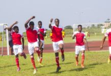 13th biennial police games: Eight teams play first leg at opening of soccer tournament