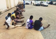 Police parades 17 Nasarawa thugs, recover 13 fire arms
