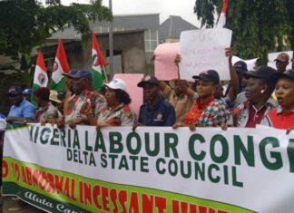 Delta State NLC joins nationwide strike