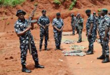 Anambra CP leads police officers to shooting range at ongoing training