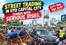 Develop Ibom Plaza Extension as amicable solution to road trading around Ibom connection in Uyo
